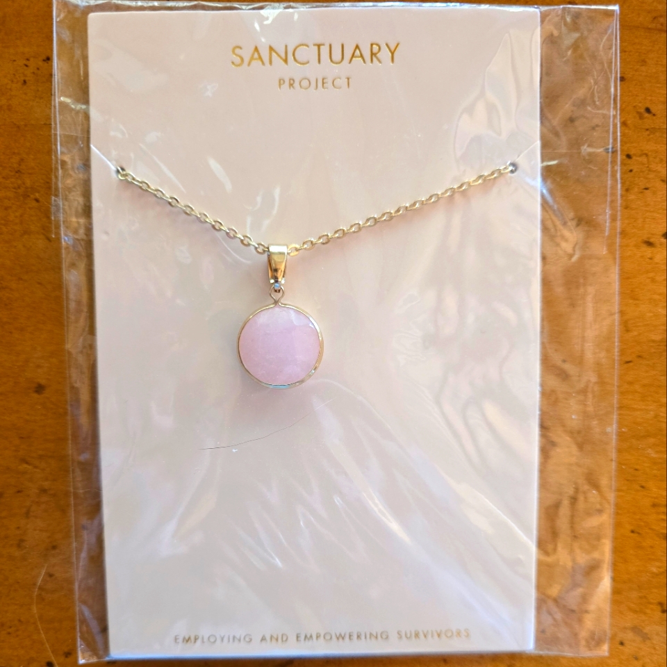 New Santuary Project Rose Serenity Necklace